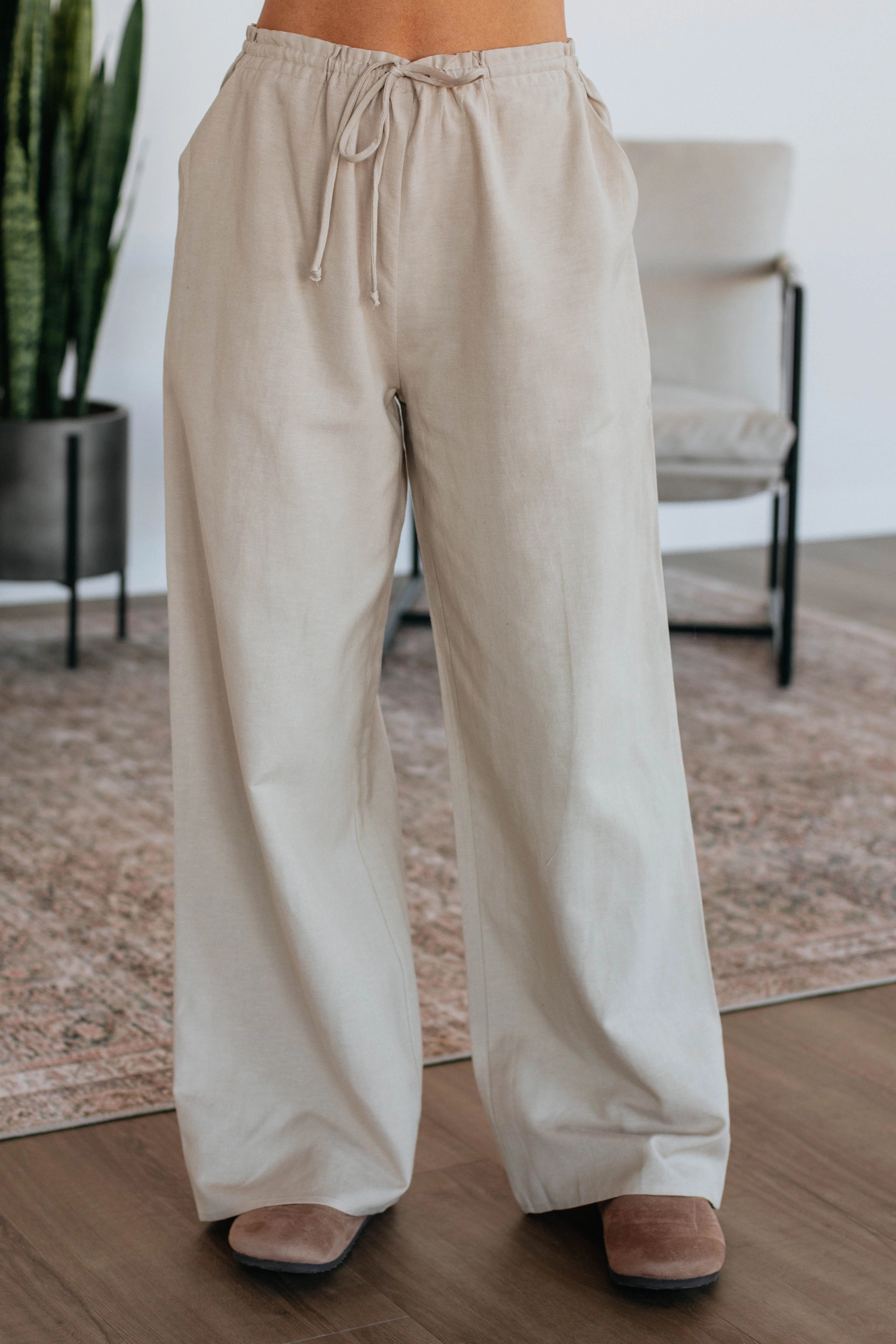 Tuned In Pants - Sand Essential Comfort Wear