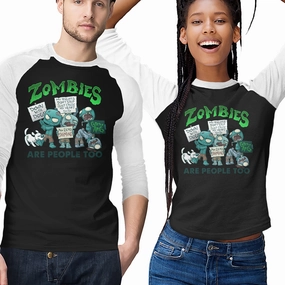 Trendy Comfort Premium Cotton Zombie Rights
